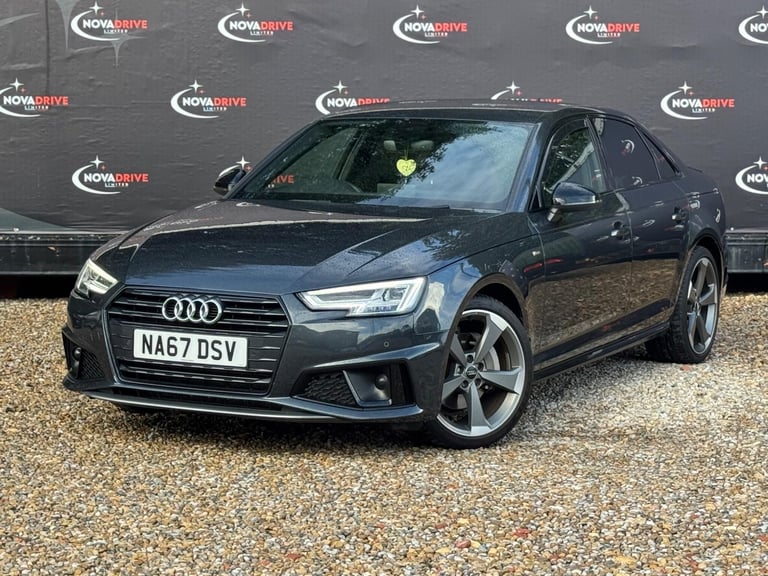 2017 Audi A4 2.0 TDI Black Edition S Tronic quattro Euro 6 (s/s) 4dr SALOON Diesel Automatic