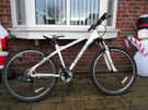 CORRERO VALOUR XC SPECIFIC GEOMETRY MOUNTAIN BIKE WHITE EXCELLENT CONDITION BARGAIN £90 *LOOK*