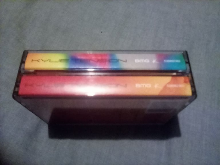 KYLIE MINOGUE TENSION LTD DOUBLE FROSTED ALBUM CASSETTES  * BRAND NEW *