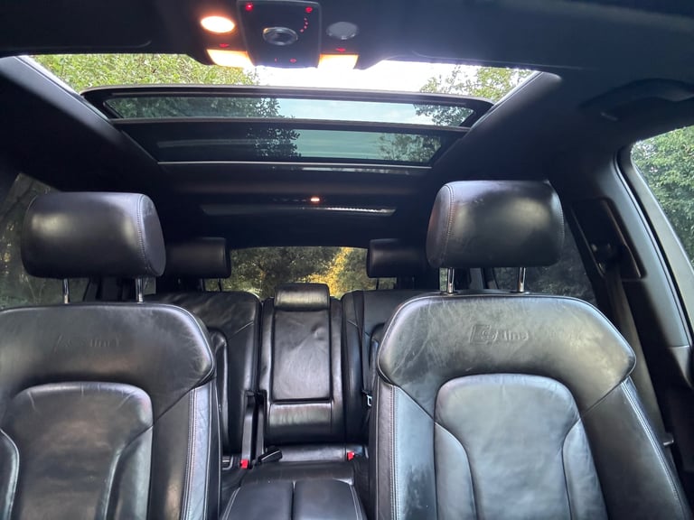 AUDI Q7 3.0 TDI QUATTRO S-LINE 7 SEATER~CHEAPER TAX BAND~BIG SPEC~