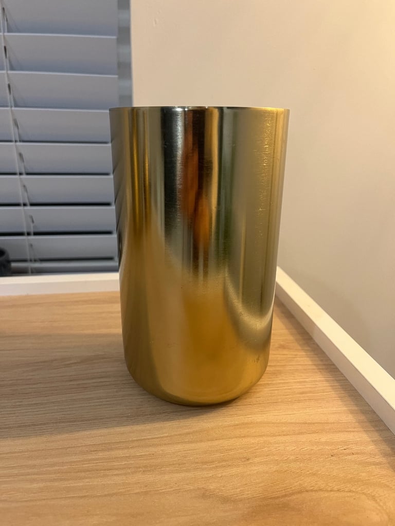 📀GOLD FLOOR LAMP & VASES📀