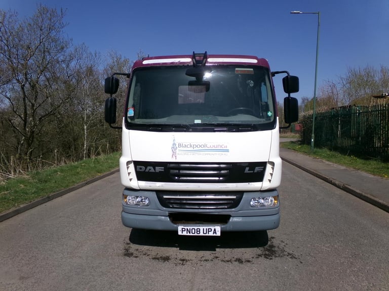 2008 (08) LEYLAND DAF LF55.220 DUAL SWEEPER. JOHNSTON BODY. JET WASH. EX COUNCIL