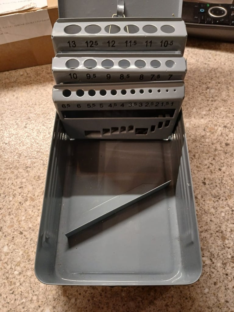 Drill Bit organiser