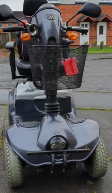 Xtra large mercury regatta mobility scooter can deliver fair condition 