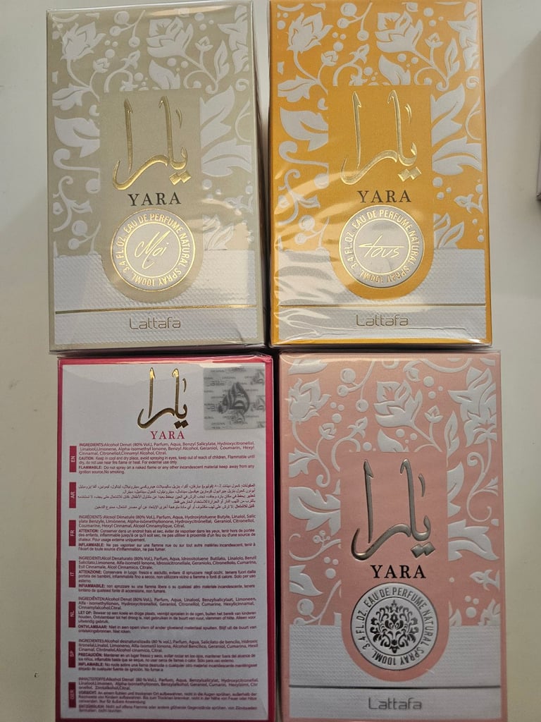 Yara by lataffa wholesale 100ml perfumes