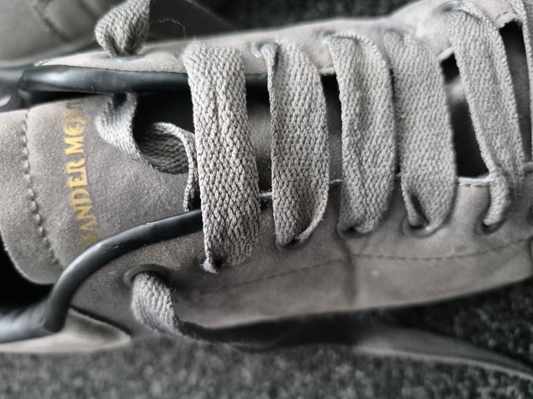 Alexander Mqueen Grey Trainers 