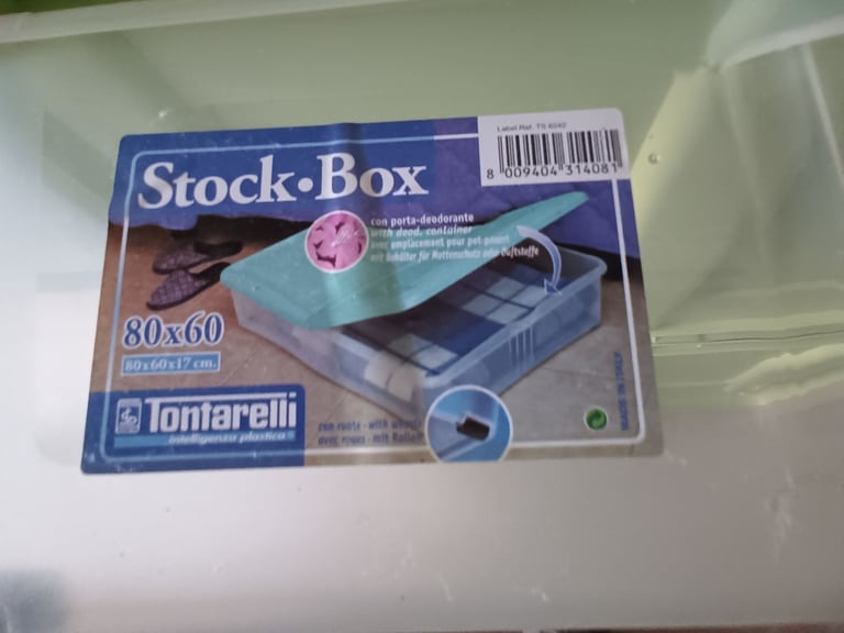 image for Under-bed storage crate (plastic)