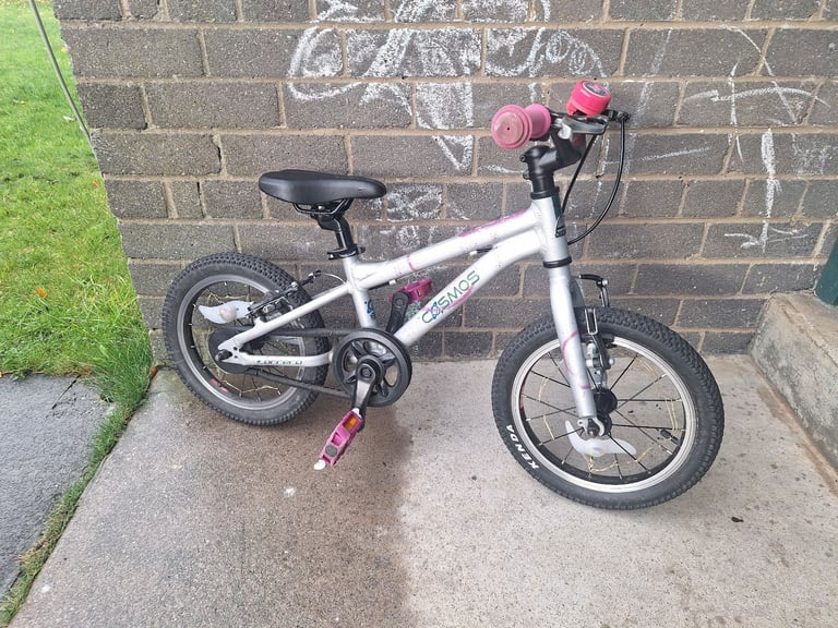 image for Carrera Cosmos Kids Bike - 14" Wheel - Silver