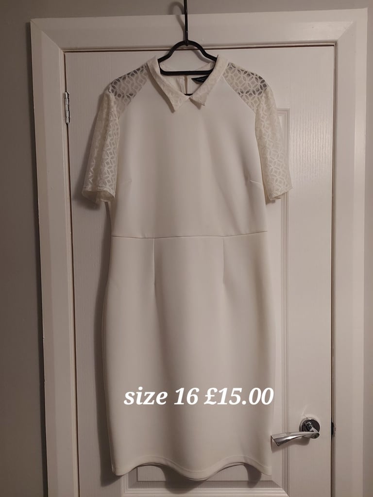 image for White Dress size 16