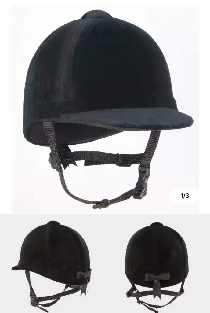 Horse Riding Hat 57cm fits 8-12 year old champions CPX-3000  
