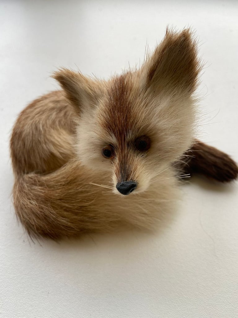 SET OF 5 CHINESE SQUIRRELS & FOXES