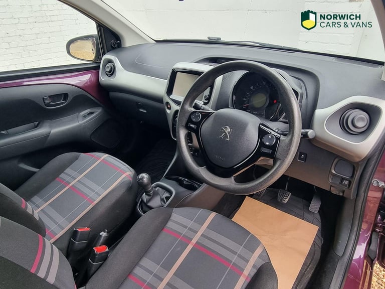 PEUGEOT 108 1.0 Active Purple Manual Petrol 2016