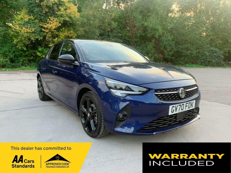 2020 Vauxhall Corsa 1.2 Turbo Elite Nav Premium Auto Euro 6 (s/s) 5dr HATCHBACK Petrol Automatic