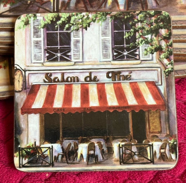 6 Cork Table mats and coasters 