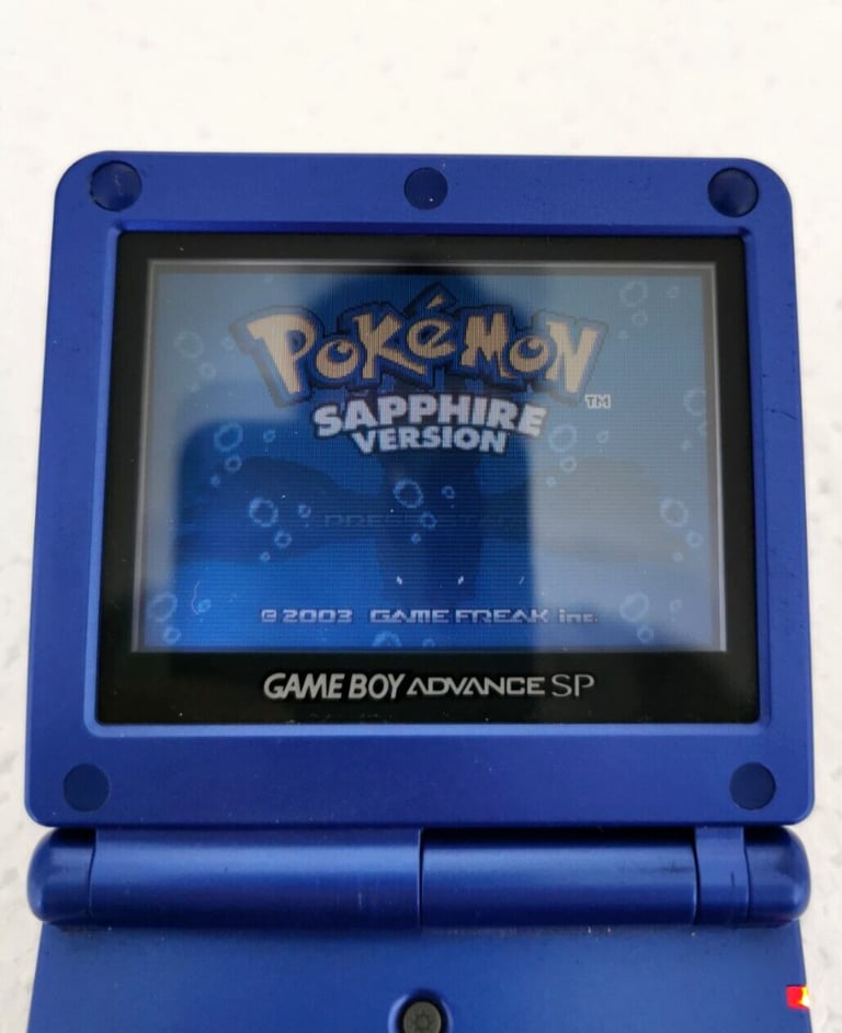 Pokemon Sapphire Gameboy Advance - Includes box and manual - Tested 100% Authentic