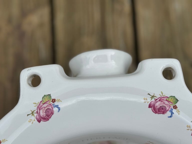 HERITAGE TOILET PAN SET VICTORIAN STYLE FLORAL 