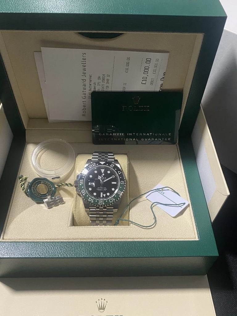 2024 Rolex GMTMaster II Sprite Authenticity Guarantee £8590