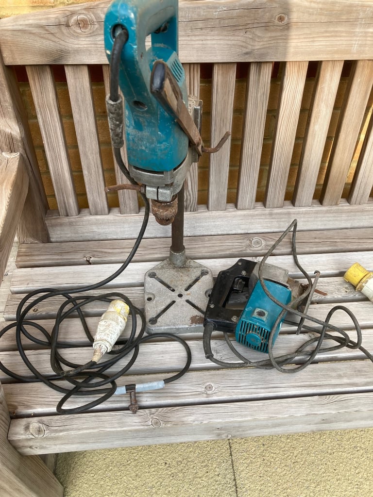 Makita 110v drill  jigsaw drill holder 