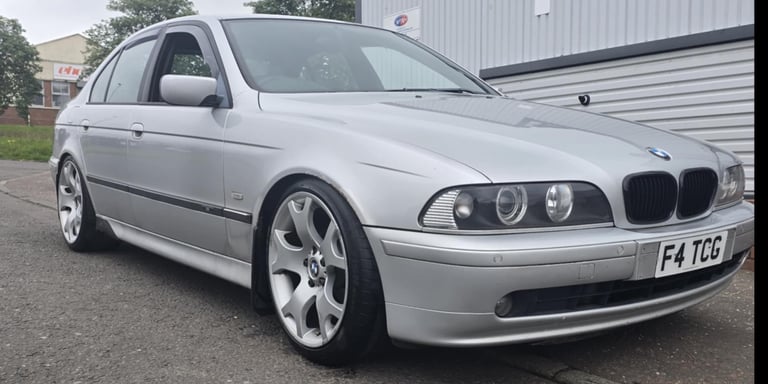 staggerd  19s for bmw  borbet  tiger claws  on e39 or e46  set up 