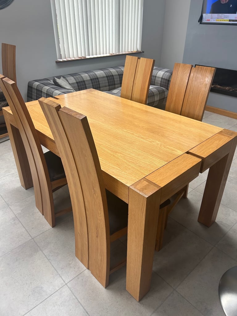 image for Dining table and chairs 
