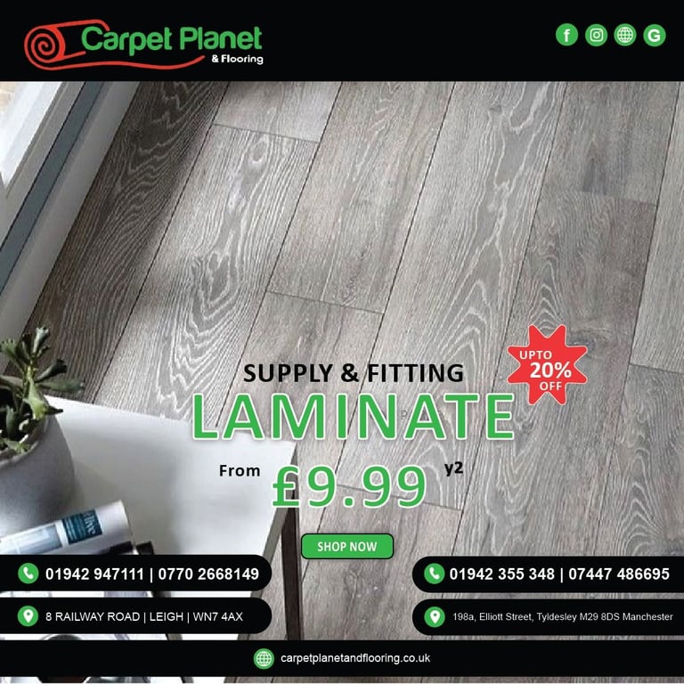 Laminate flooring | supply and fit | affordable price