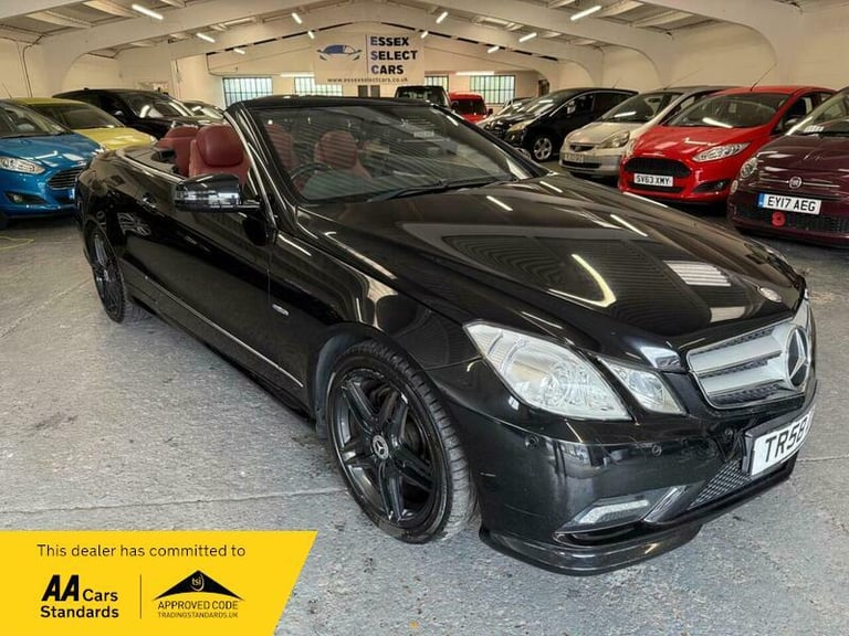 2011 Mercedes-Benz E Class 2.1 E250 CDI BlueEfficiency Sport Edition 125 Cabriolet G-Tronic+ Euro...