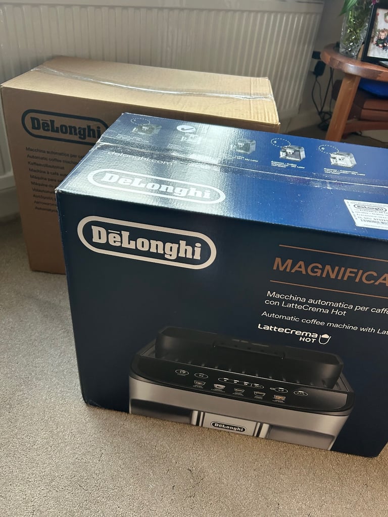 ☕ DeLonghi Magnifica Evo Bean to Cup Coffee Machine – Brand New, Boxed - Silver and Black 