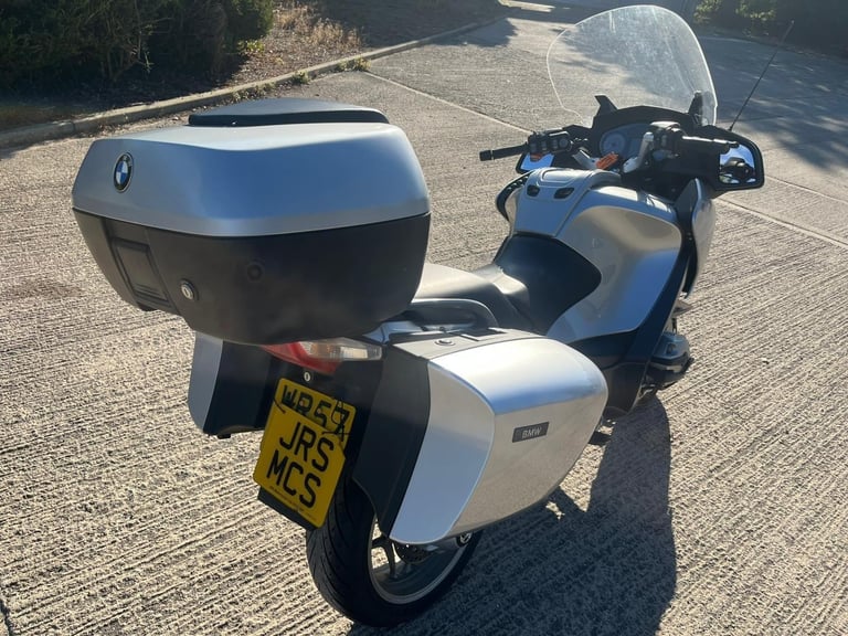 2007 07 BMW R1200RT R1200 RT SILVER TOURER R 1200 CLEAN TOURER CRUISE RADIO