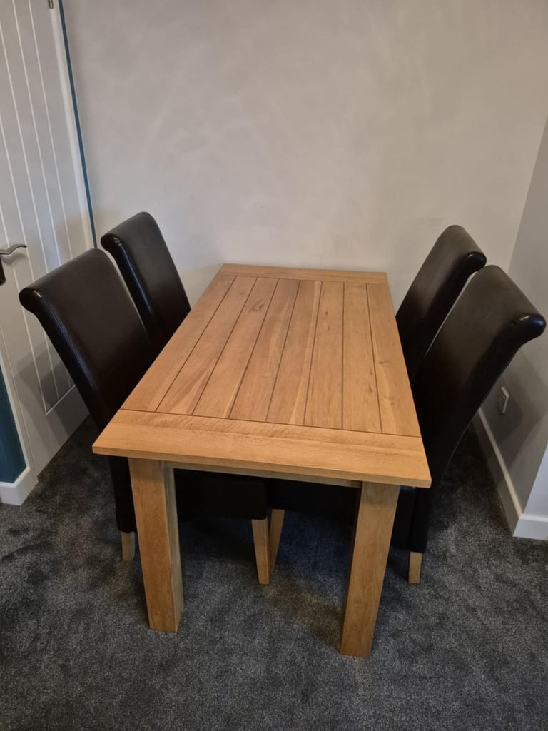 Table and chairs