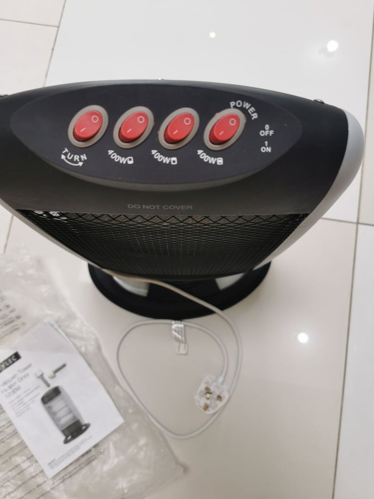Stylec halogen tower heater 1200w | in North London, London | Gumtree
