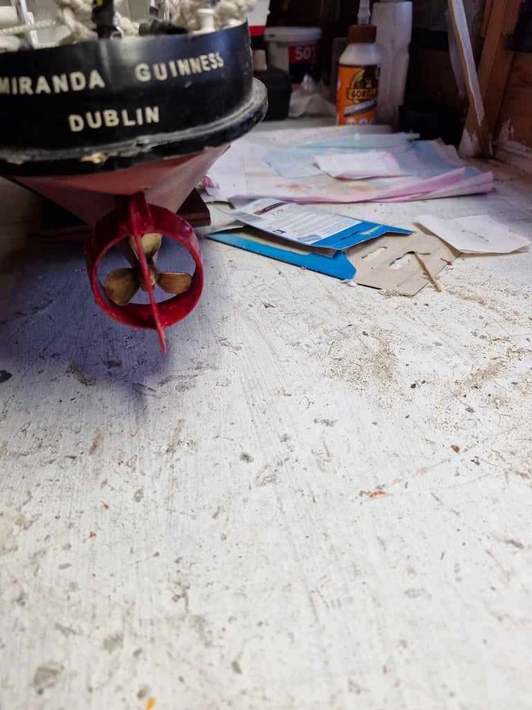 Radio control model boat 