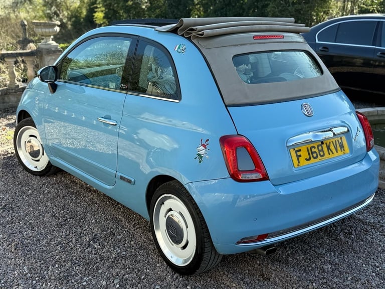 2018 Fiat 500 12 Spiaggina 2dr CONVERTIBLE Petrol Manual