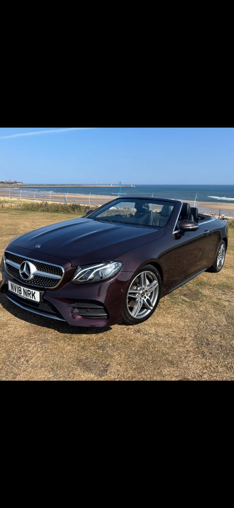Mercedes-Benz, E CLASS, Convertible, 2018, Semi-Auto, 1950 (cc), 2 doors
