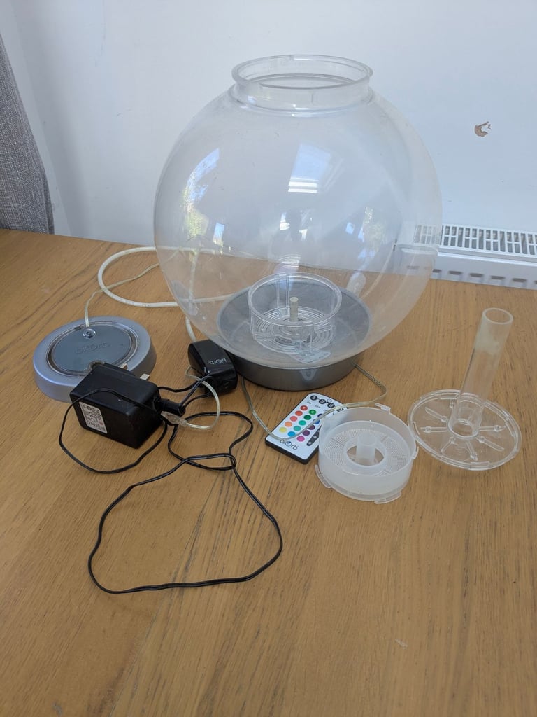 BiOrb Classic LED Aquarium Kit Silver 15L Used Fish Tank