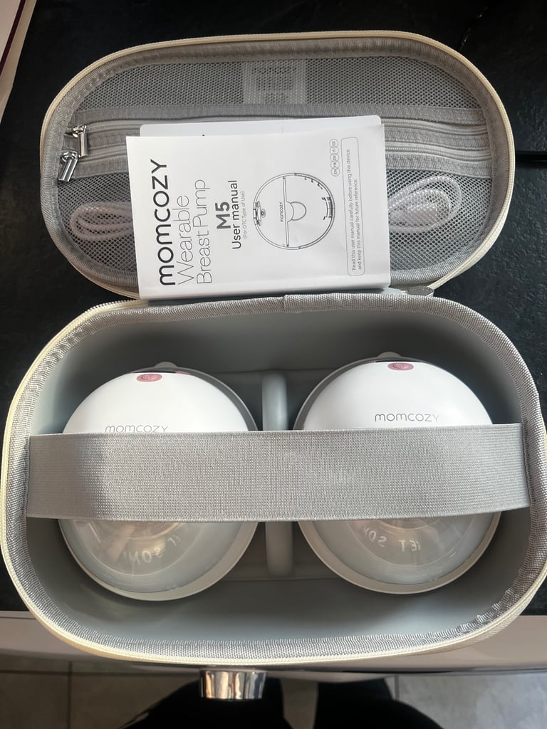 Momcozy M5 breastpumps and nullie electric bottle warmer