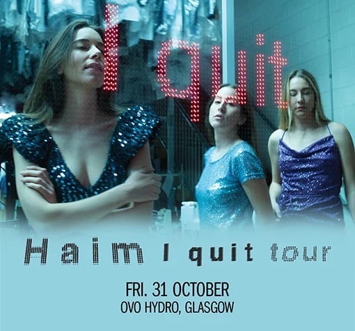 Haim at Hydro, Glasgow 31/10/25