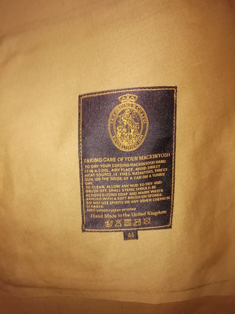image for Gents UK manufactured raincoat. 