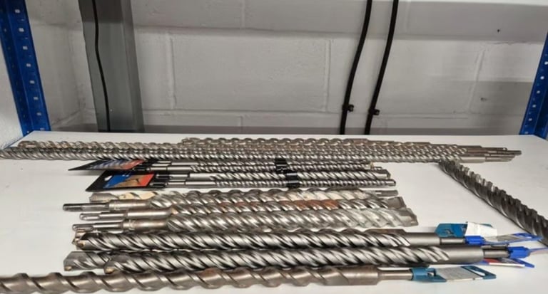 Larger SDS Drill Bit Kit (20mm Plus) BULK – Heavy Duty Masonry & Concrete Drilling Set