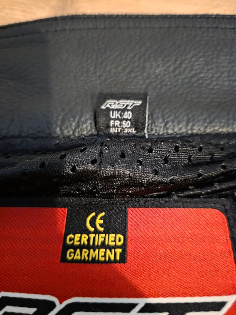 RST S1 Leather Jacket & RST Leather Trousers