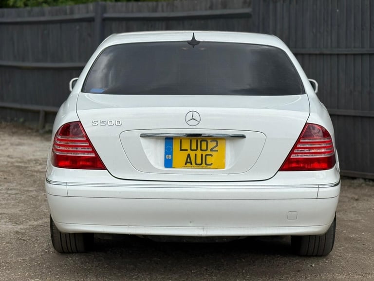 2002 Mercedes-Benz S-Class S320 4dr Auto VERY LOW MILES + IMPORT + 1 OWNER + CLEAN CAR Saloon Pet...