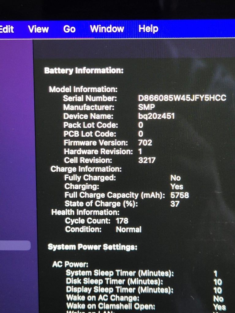 Apple Macbook Pro 2015.