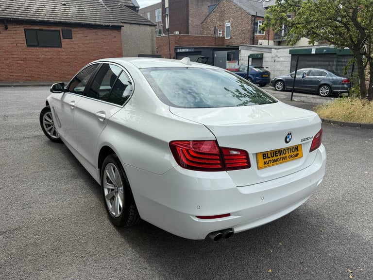 ✿2015/65 BMW 5 Series 520d [190] SE 4dr Step Auto, White ✿FSH ✿ONE OWNER✿