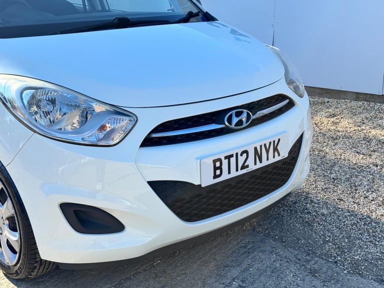 2012 Hyundai i10 1.2 Classic Euro 5 5dr HATCHBACK Petrol Manual