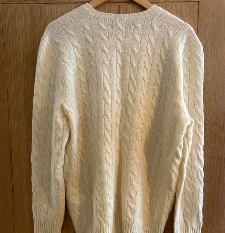 Ralph Lauren Wool Cashmere Cable Knit Jumper