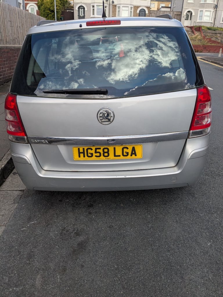 Vauxhall, ZAFIRA, MPV, 2009, Manual, 1598 (cc), 5 doors