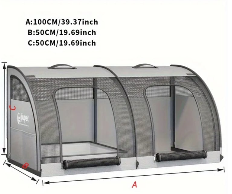 Pet carrier - indoor/outdoor