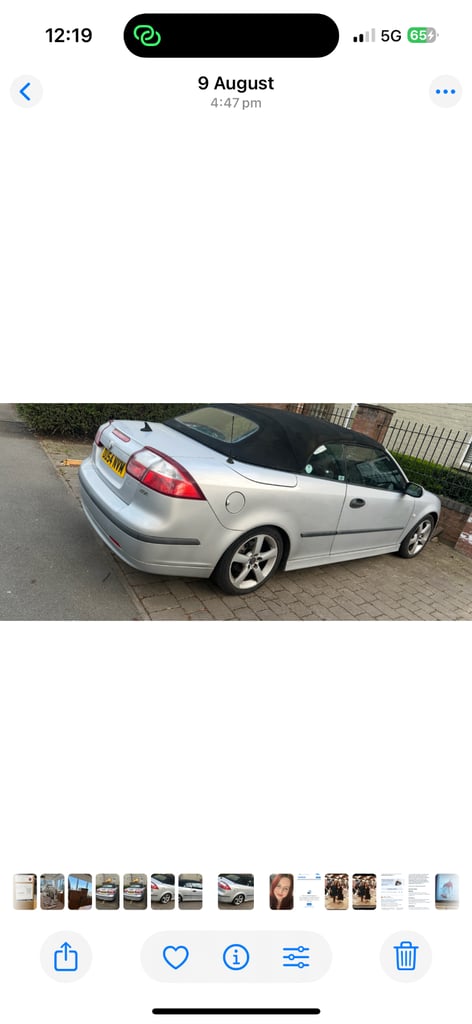 Saab, 9-3, Convertible, 2004, Other, 1998 (cc),2 doors - Image 10