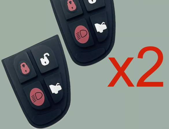 2x Key Fob Replacement Pads ***free local delivery***
