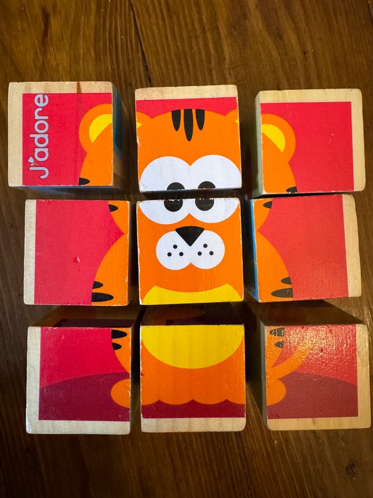 Job lot. 6 x Wooden set of toys for creative, educational play!