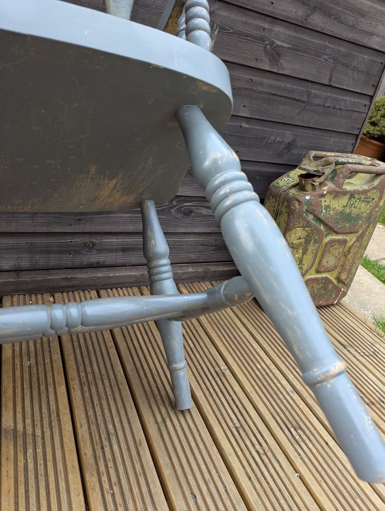 For Sale a pair of Solid oak Captain's Chairs